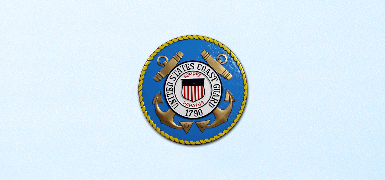 P 544 BL US Coast Guard Blue Faux